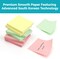 Sticky Notes, 6 Pads (100 Sheets Each) – Premium Smooth Adhesive Notes in Pastel Colors – Easy to Stick, Remove & Reposition – Ideal for Office, School, and Home Use